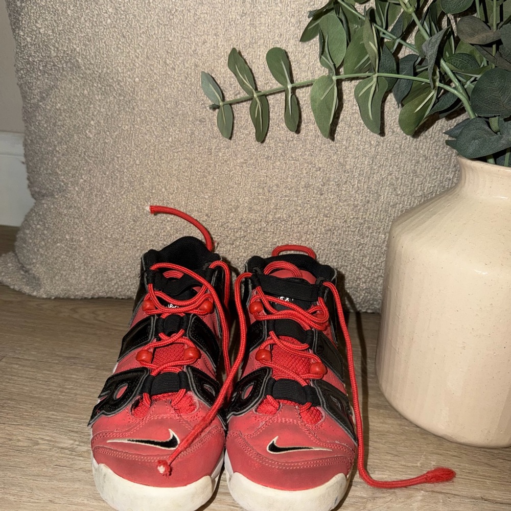 Nike Kids Red and Black Sneakers